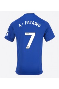 Fotbalové Dres Leicester City Issahaku Fatawu #7 Domácí Oblečení 2025-26 Krátký Rukáv